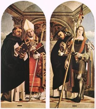 Sts Thomas Aquinas and Flavian, Sts Peter the Martyr and Vit